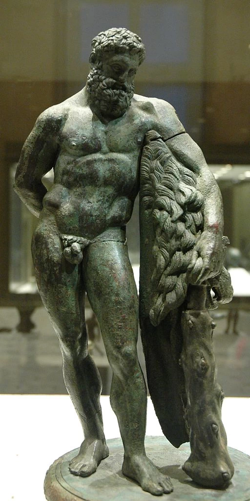 II - La Galleria di Cornelis van der Geest, Rubenshuis, Anversa, opera di Lisippo, Eracle dei Farnese, copia